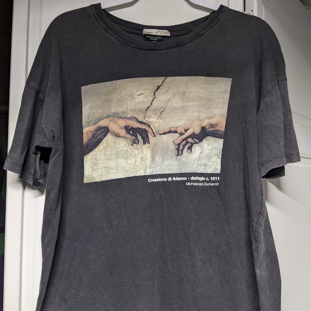 Gray Graphic T-Shirt